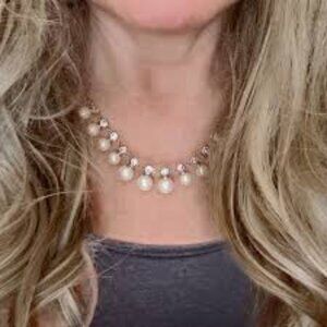 Kate Spade Fringe Appeal Necklace pearl necklace